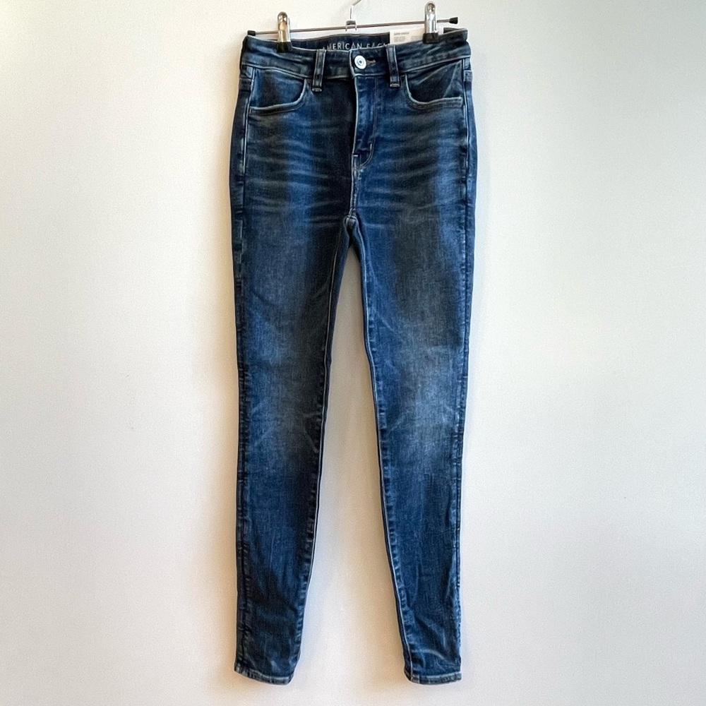 NWT American Eagle Hi-Rise Jeggings 26W Size 2  Regular Length in Super Stretch